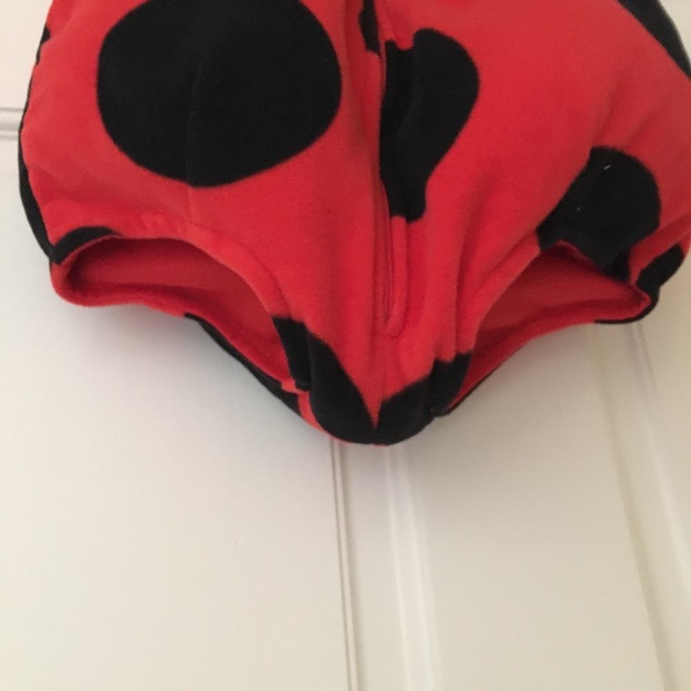 Carters Ladybug (Size 3-6M) Costume Red Black Zips 🎃 - Picture 5 of 8